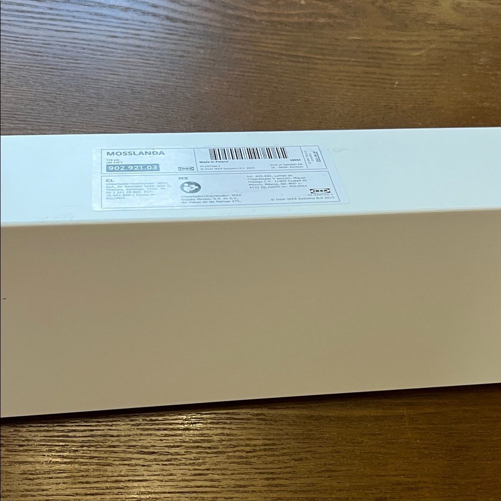 IKEA White Floating Wall Display Shelf 46in (also have in black if interested) - Picture 7 of 8